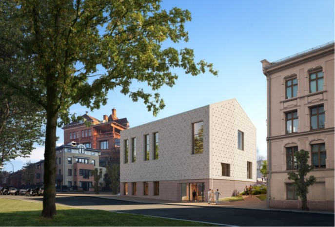 Nytt dramahus med kantine